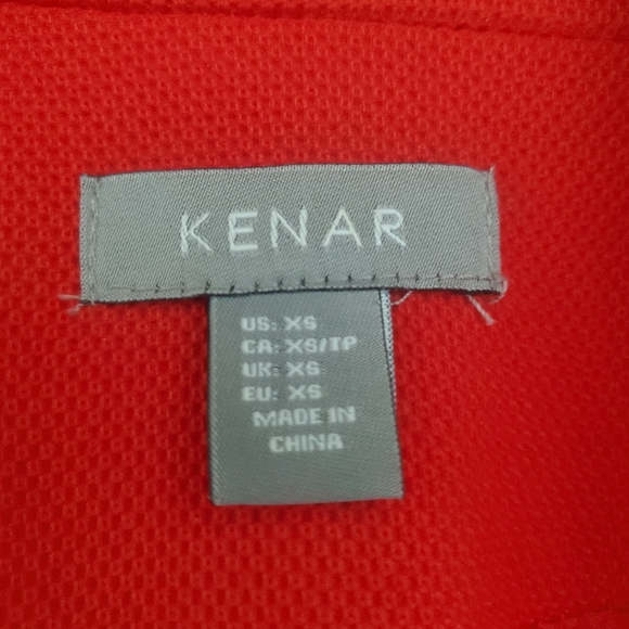 Kenar Single Button Waffle Weave Blazer - Picture 3 of 14